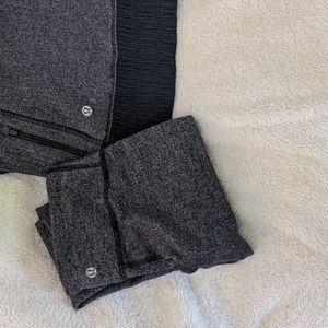 Lululemon leggings and hoodie